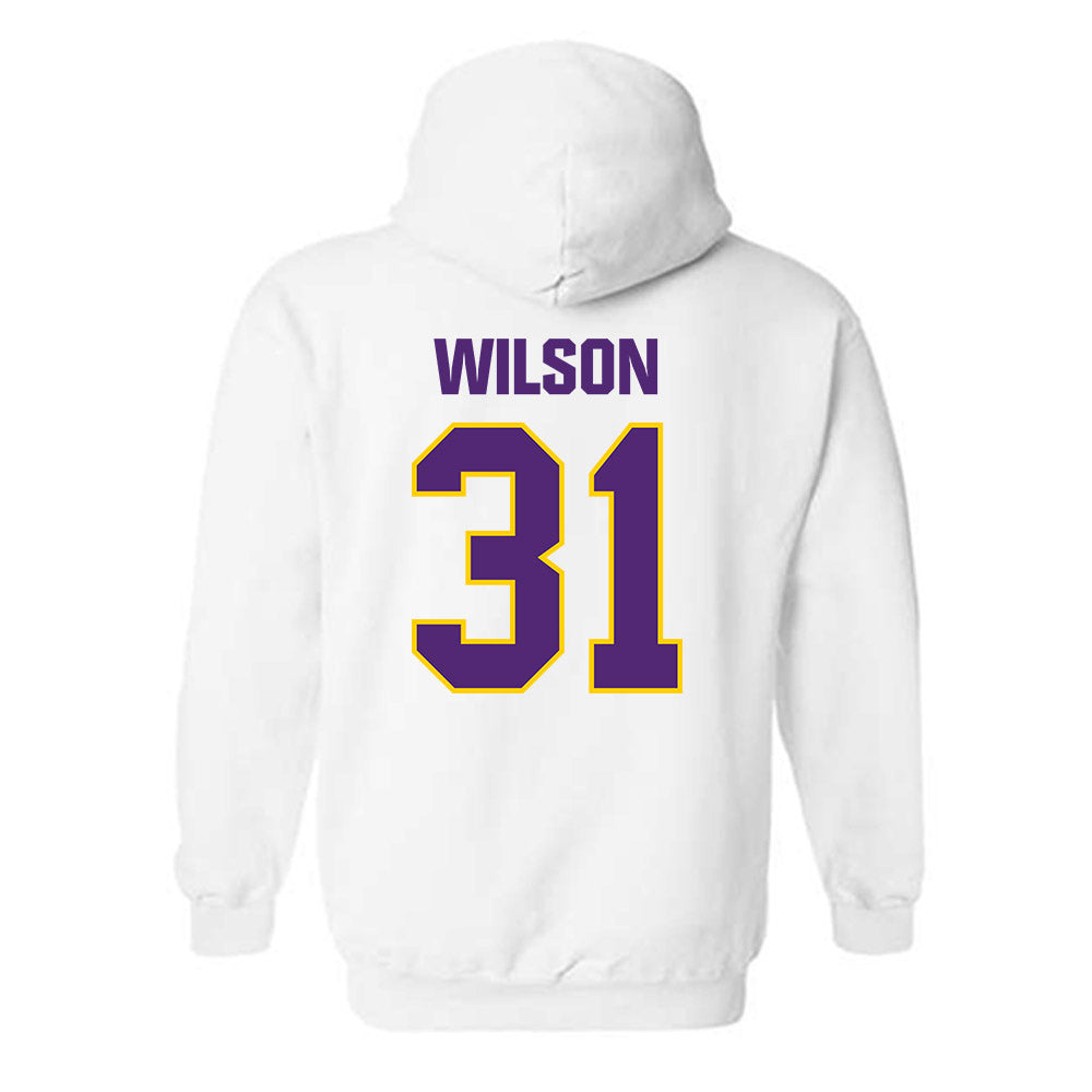 WIU - NCAA Football : Cordell Wilson - Classic Shersey Hooded Sweatshirt-1