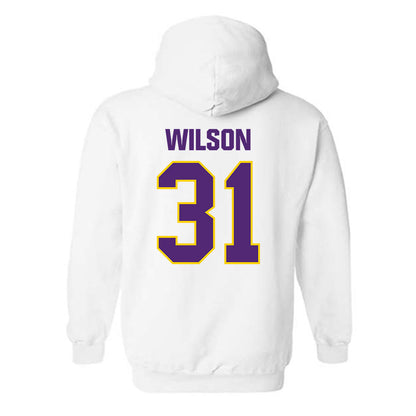 WIU - NCAA Football : Cordell Wilson - Classic Shersey Hooded Sweatshirt-1