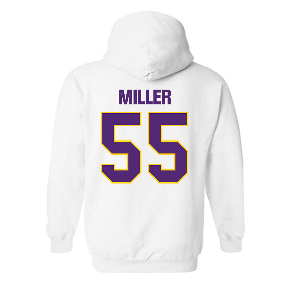 WIU - NCAA Football : Jace Miller - Classic Shersey Hooded Sweatshirt-1