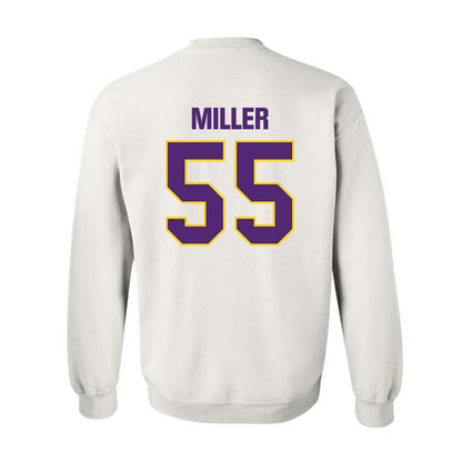 WIU - NCAA Football : Jace Miller - Classic Shersey Crewneck Sweatshirt-1
