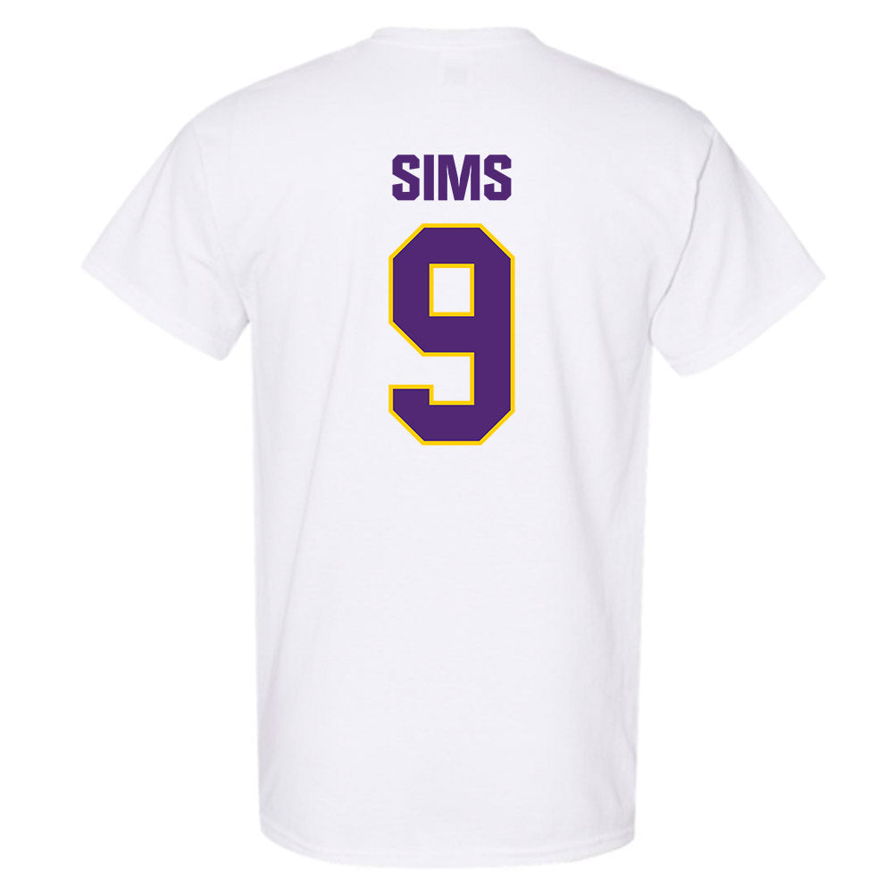 WIU - NCAA Baseball : Cole Sims - Classic Shersey T-Shirt-1
