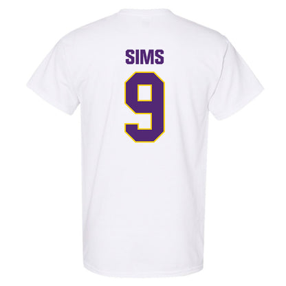 WIU - NCAA Baseball : Cole Sims - Classic Shersey T-Shirt-1