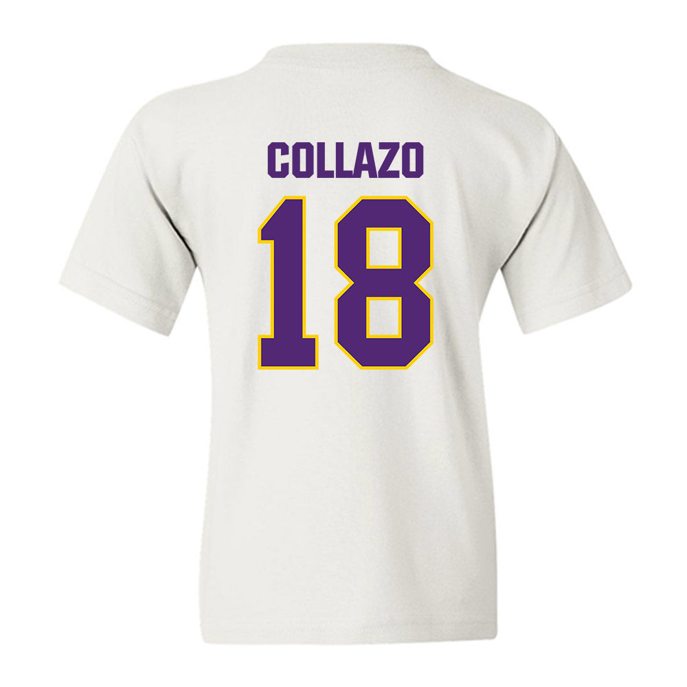 WIU - NCAA Baseball : Ricky Collazo - Classic Shersey Youth T-Shirt-1