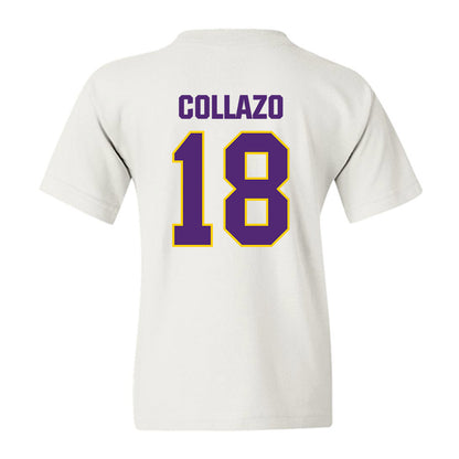 WIU - NCAA Baseball : Ricky Collazo - Classic Shersey Youth T-Shirt-1