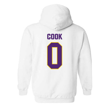 WIU - NCAA Men's Basketball : Tyran Cook - Classic Shersey Hooded Sweatshirt-1