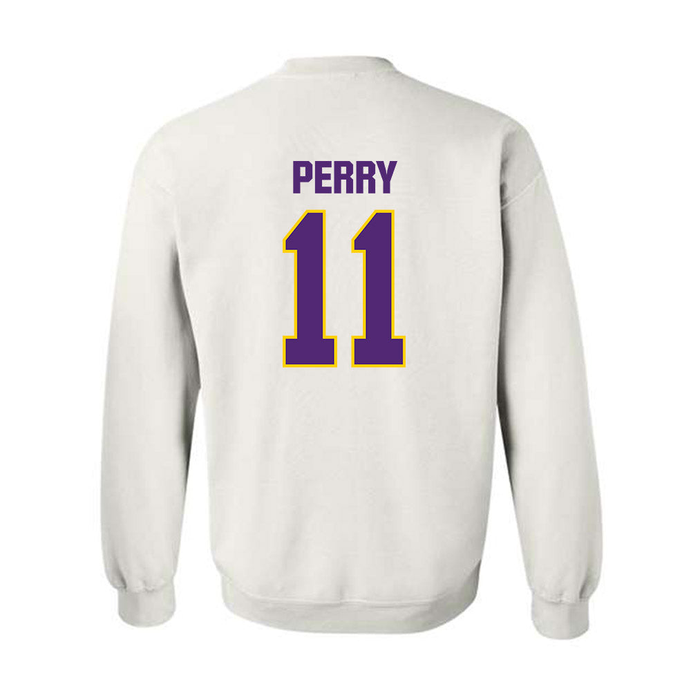 WIU - NCAA Football : Matthew Perry - Classic Shersey Crewneck Sweatshirt-1
