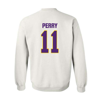 WIU - NCAA Football : Matthew Perry - Classic Shersey Crewneck Sweatshirt-1
