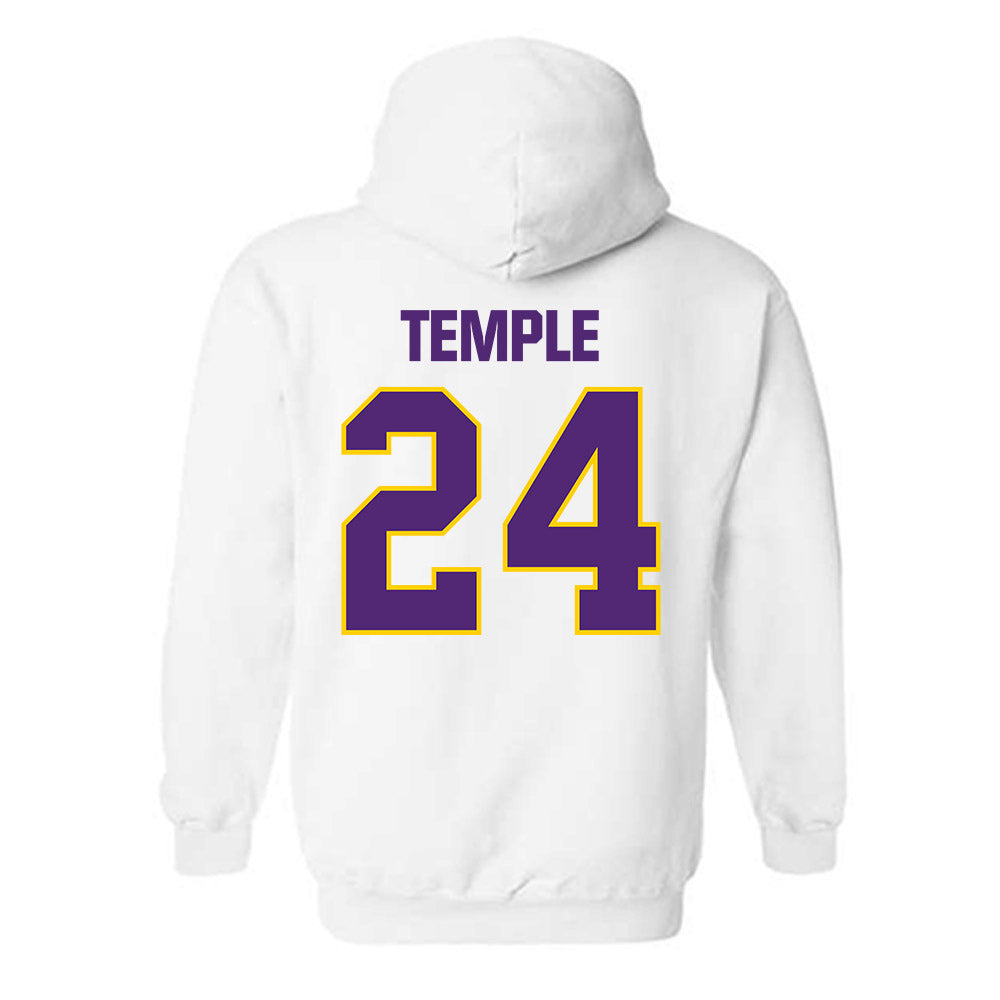 WIU - NCAA Football : Ernest Temple - Classic Shersey Hooded Sweatshirt-1