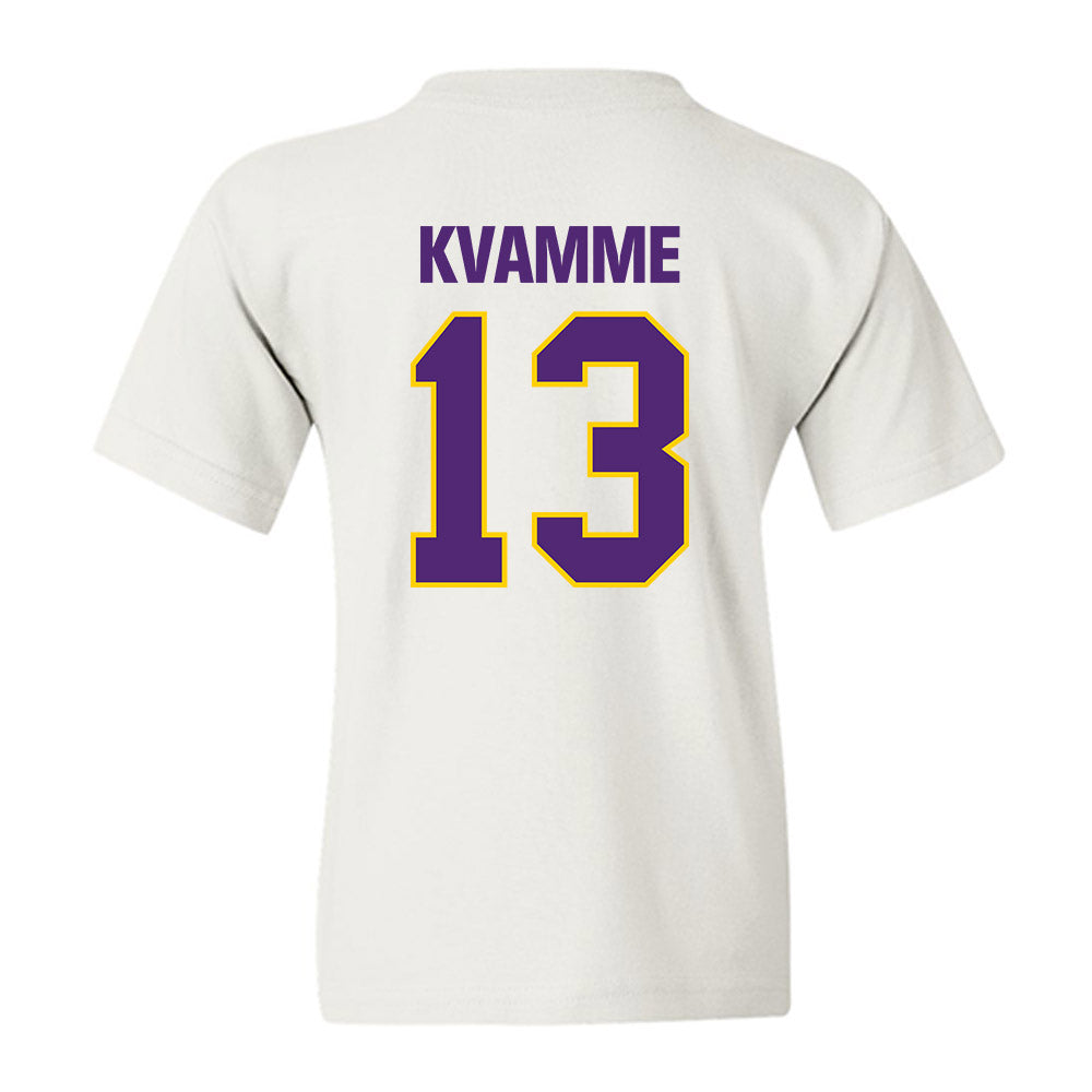 WIU - NCAA Men's Basketball : Makai Kvamme - Classic Shersey Youth T-Shirt-1