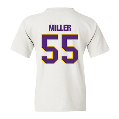 WIU - NCAA Football : Jace Miller - Classic Shersey Youth T-Shirt-1