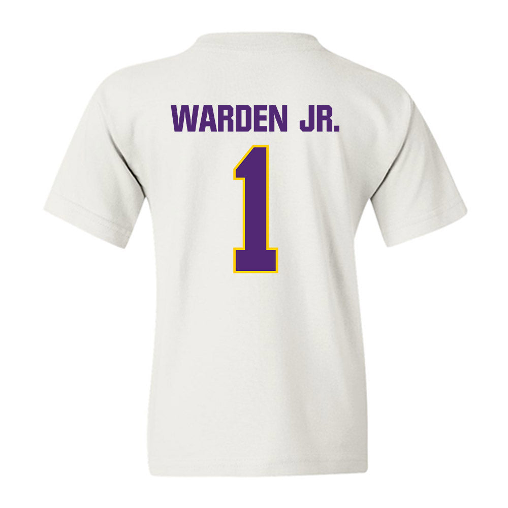 WIU - NCAA Football : Chikala Warden Jr. - Classic Shersey Youth T-Shirt-1