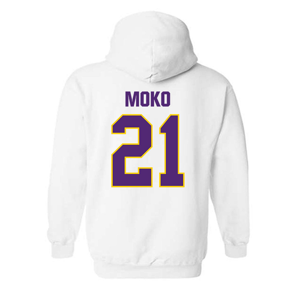 WIU - NCAA Football : Keith Moko - Classic Shersey Hooded Sweatshirt-1
