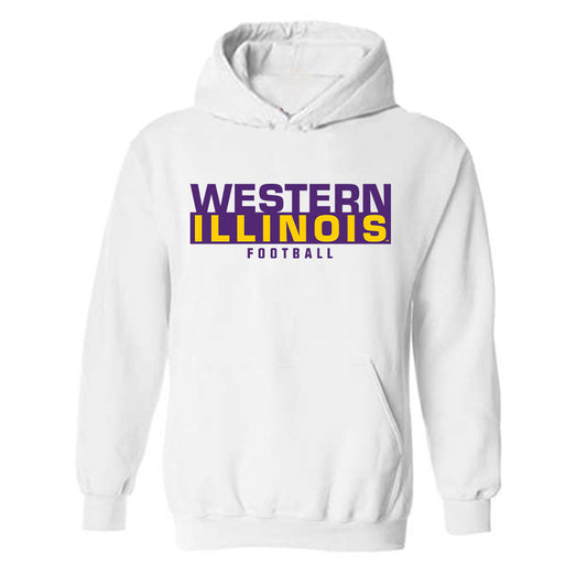 WIU - NCAA Football : Nevin Poppy - Classic Shersey Hooded Sweatshirt-0