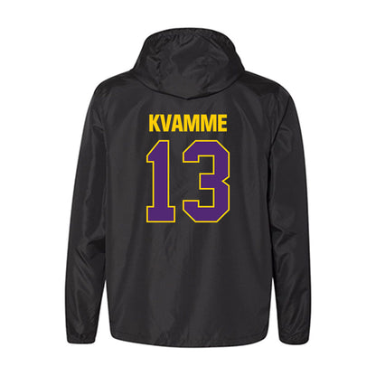 WIU - NCAA Men's Basketball : Makai Kvamme - Windbreaker-1