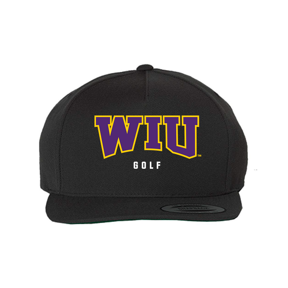 WIU - NCAA Men's Golf : Maverick Schwabe - Snapback Hat-0