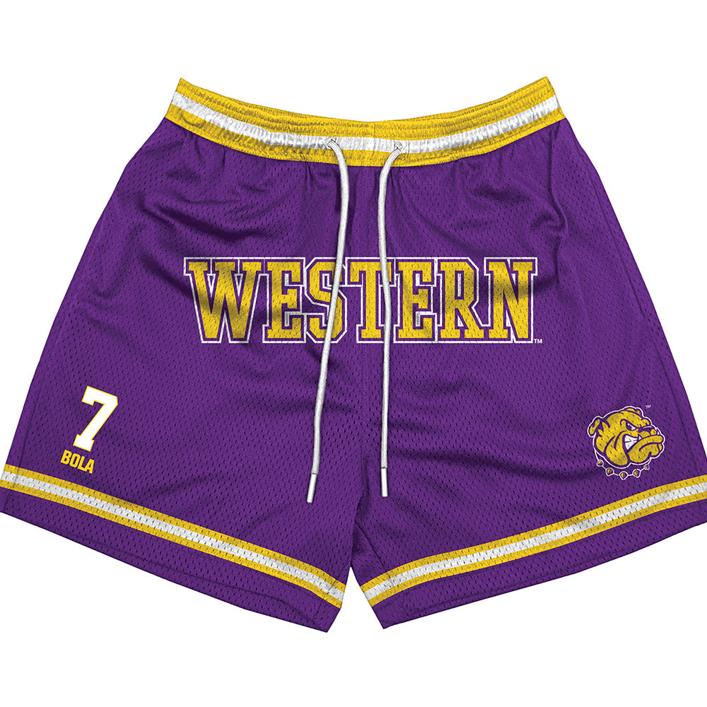 WIU - NCAA Football : Mayo Bola - Shorts-0