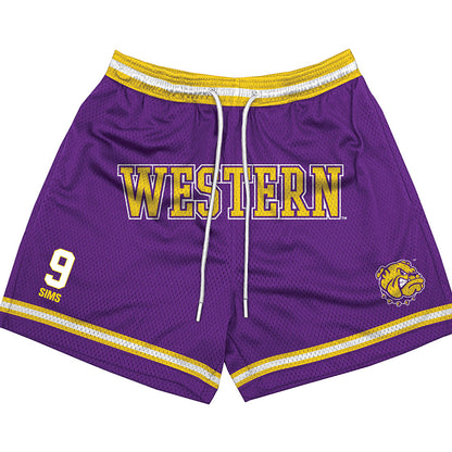 WIU - NCAA Baseball : Cole Sims - Shorts-0