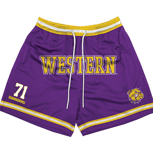 WIU - NCAA Football : Luca Siamashvili - Shorts-0