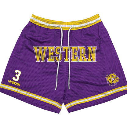 WIU - NCAA Men's Basketball : Lucas Lorenzen - Shorts-0