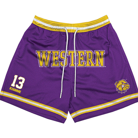 WIU - NCAA Men's Basketball : Makai Kvamme - Shorts-0