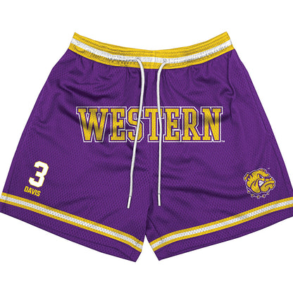 WIU - NCAA Football : Demari Davis - Shorts-0