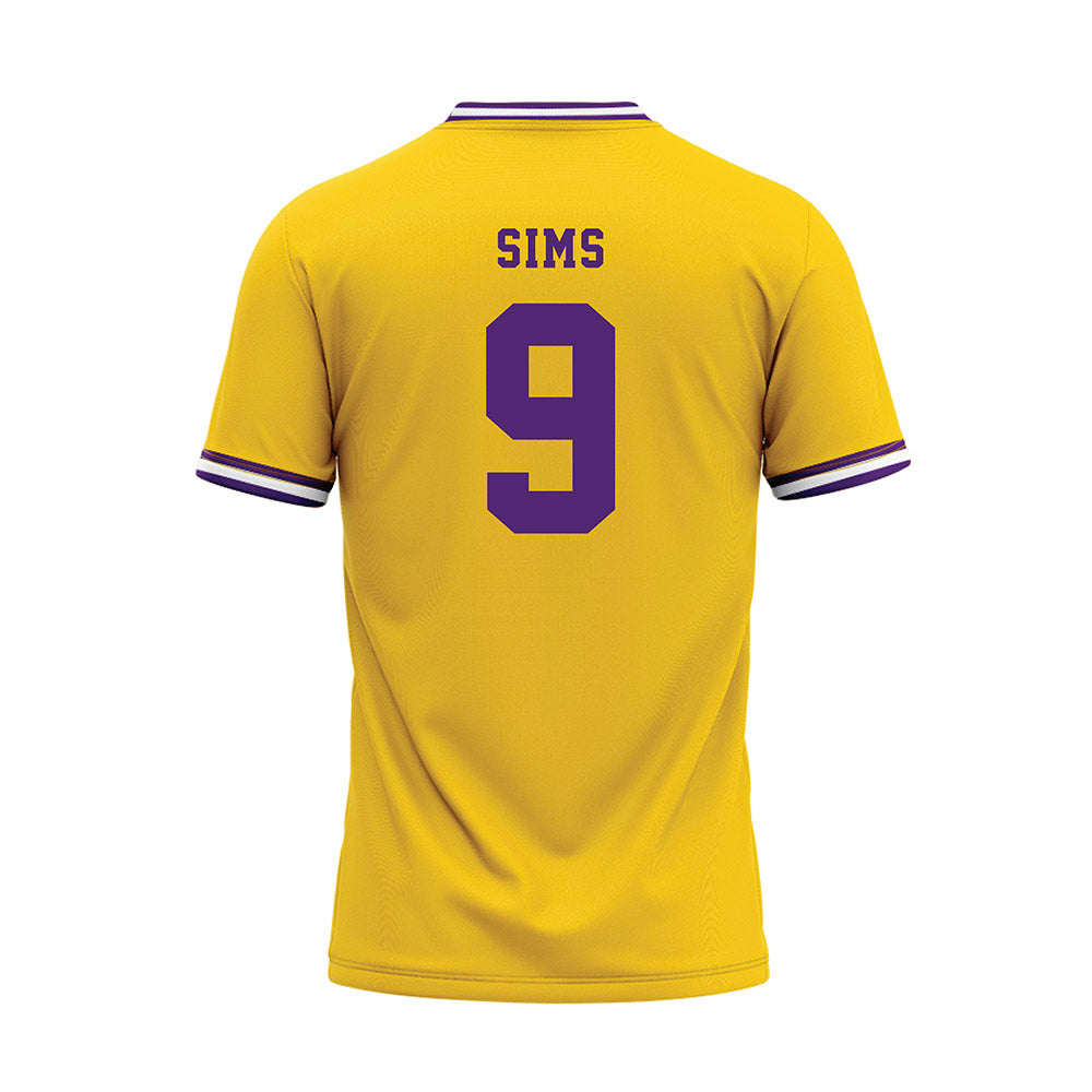 WIU - NCAA Baseball : Cole Sims - Baseball Jersey-1