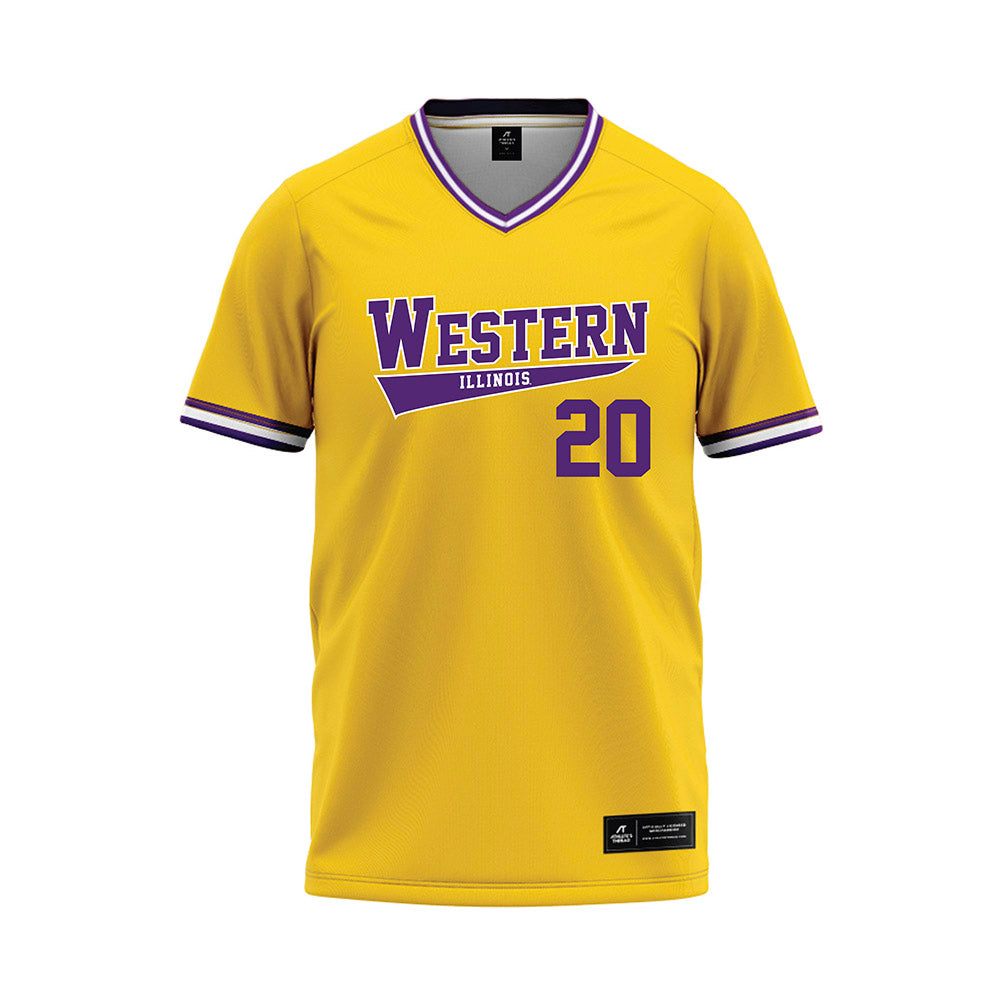 WIU - NCAA Baseball : Brock Lummus - Baseball Jersey-0