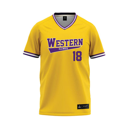 WIU - NCAA Baseball : Ricky Collazo - Baseball Jersey-0