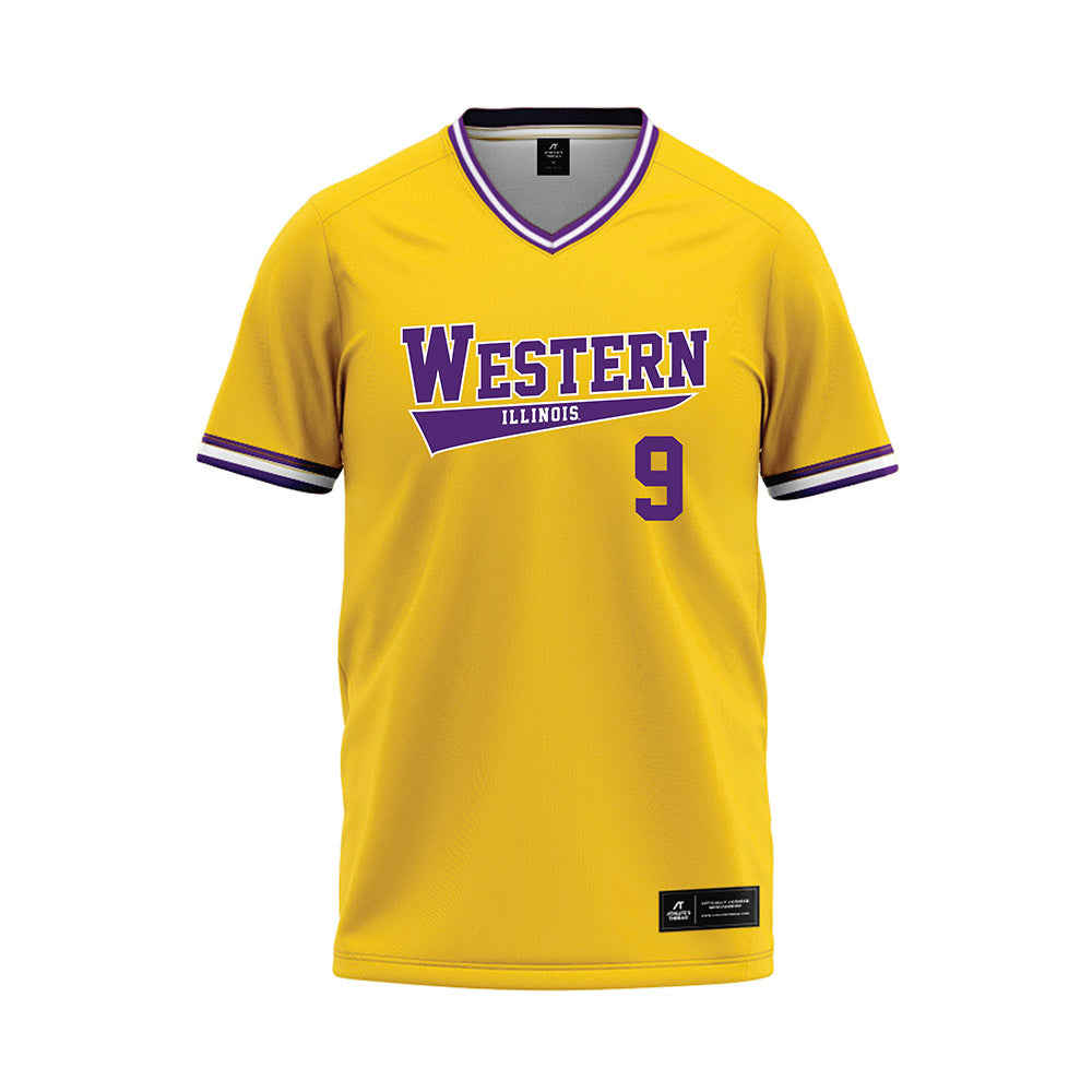 WIU - NCAA Baseball : Cole Sims - Baseball Jersey-0
