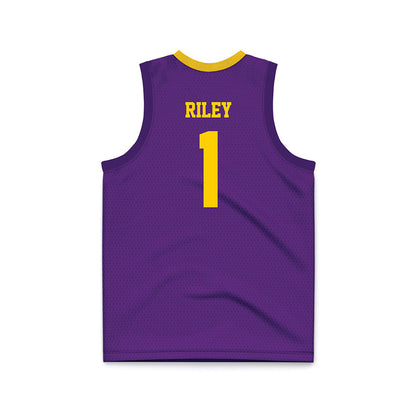 WIU - NCAA Men's Basketball : Jack Riley - Basketball Jersey-1