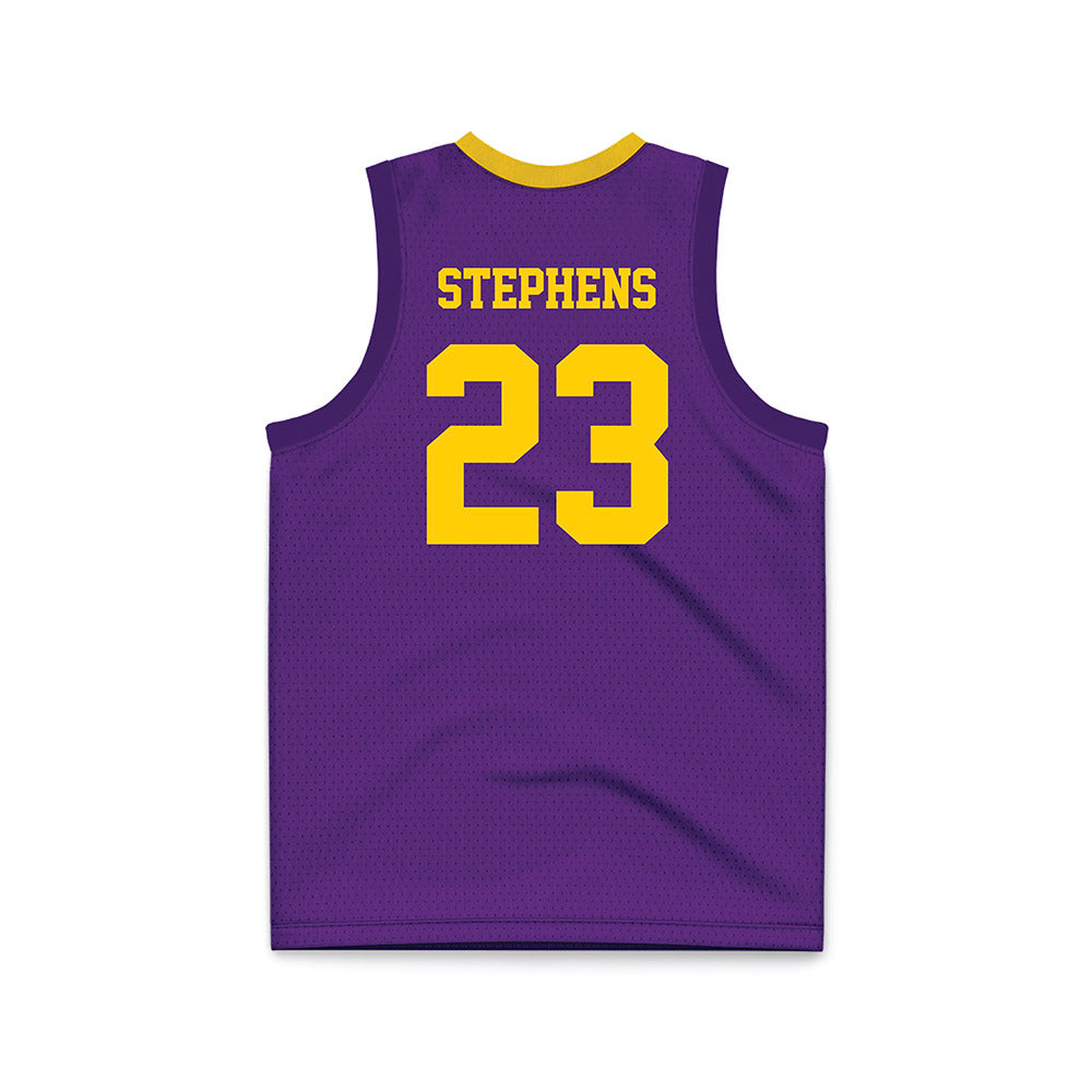 WIU - NCAA Men's Basketball : Danny Stephens - Basketball Jersey-1
