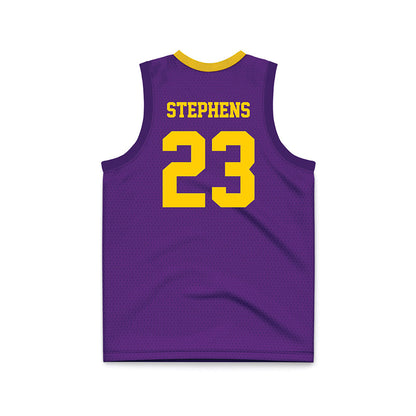 WIU - NCAA Men's Basketball : Danny Stephens - Basketball Jersey-1