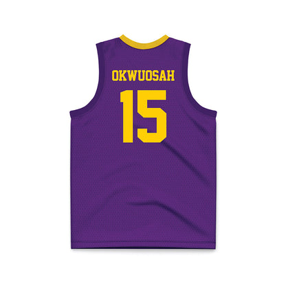 WIU - NCAA Men's Basketball : Francis Okwuosah - Basketball Jersey-1