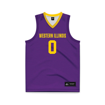 WIU - NCAA Men's Basketball : Tyran Cook - Basketball Jersey-0