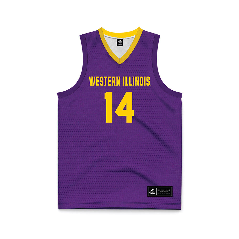 WIU - NCAA Men's Basketball : Steven Tipton II - Basketball Jersey-0