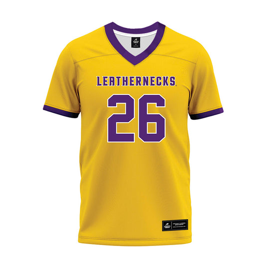 WIU - NCAA Football : Tyrese Buffkin - Gold Premium Football Jersey-0