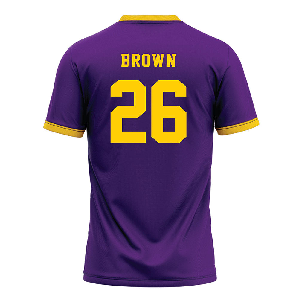 WIU - NCAA Softball : Payton Brown - Purple Jersey-1