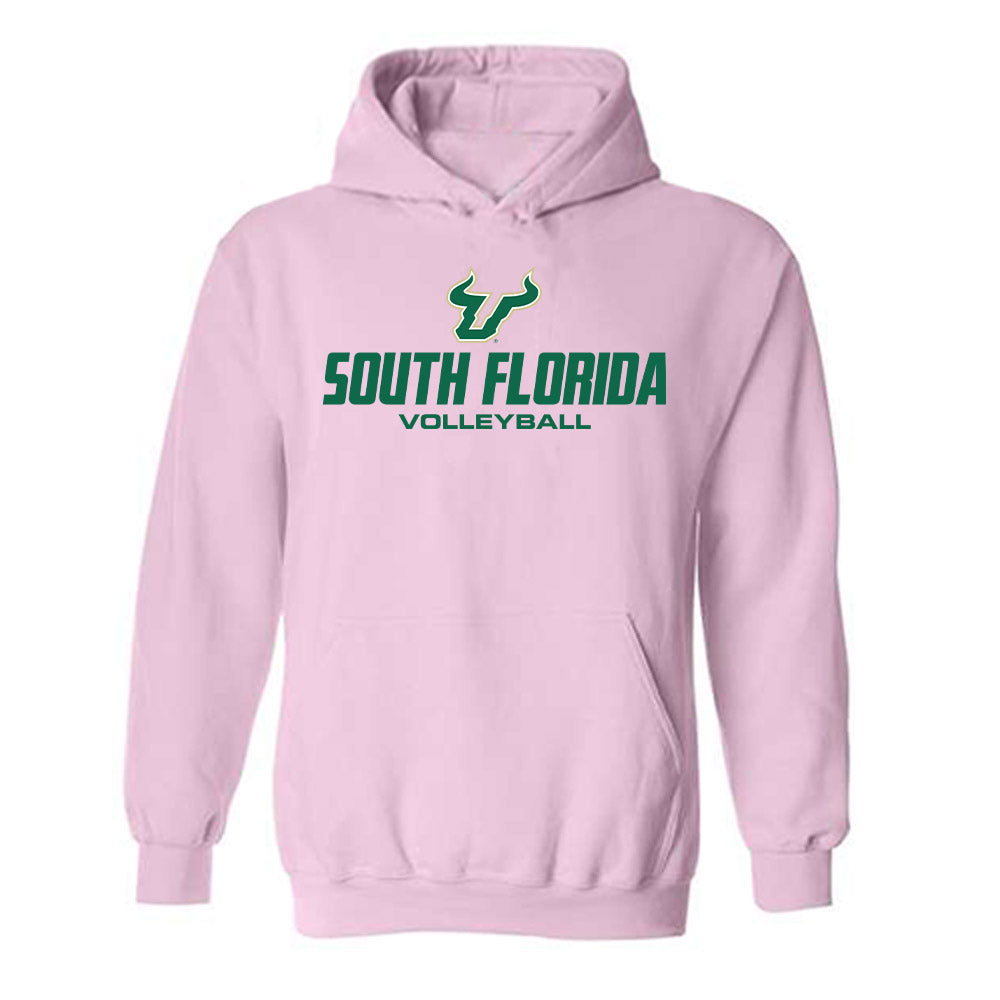 USF - NCAA Women's Volleyball : Sarah White - Hooded Sweatshirt-0