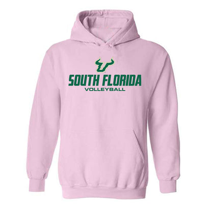 USF - NCAA Women's Volleyball : Jalynn Brown - Hooded Sweatshirt-0