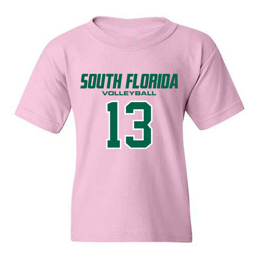 USF - NCAA Women's Volleyball : Jalynn Brown - Youth T-Shirt-0