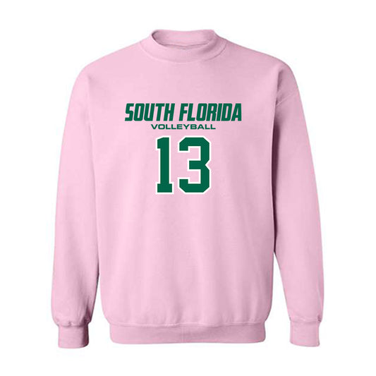 USF - NCAA Women's Volleyball : Jalynn Brown - Crewneck Sweatshirt-0