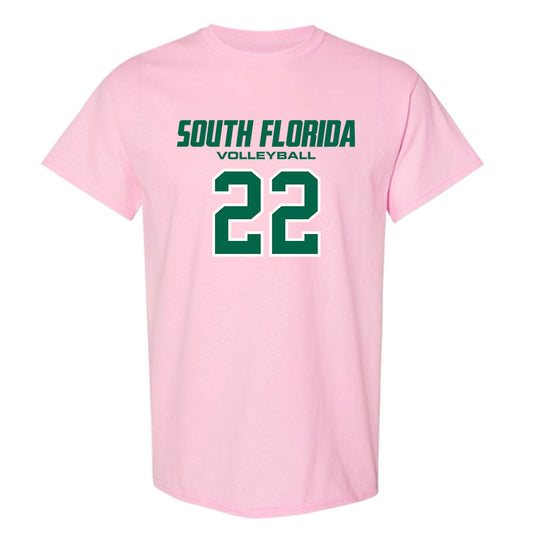 USF - NCAA Women's Volleyball : Ally Cavanaugh - T-Shirt-0