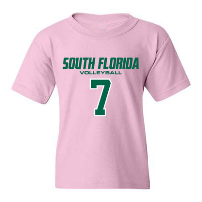 USF - NCAA Women's Volleyball : Imani Hartfield - Youth T-Shirt-0