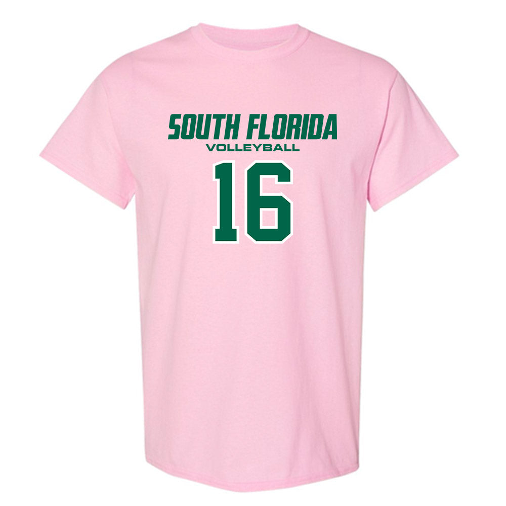 USF - NCAA Women's Volleyball : Maria Clara Andrade - T-Shirt-0