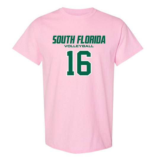 USF - NCAA Women's Volleyball : Maria Clara Andrade - T-Shirt-0