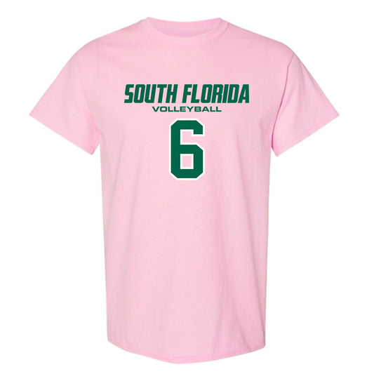 USF - NCAA Women's Volleyball : Sarah White - T-Shirt-0