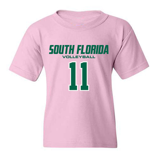 USF - NCAA Women's Volleyball : Iyanna Garvin - Youth T-Shirt-0