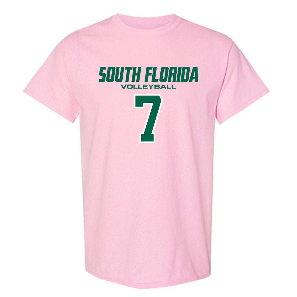 USF - NCAA Women's Volleyball : Imani Hartfield - T-Shirt-0