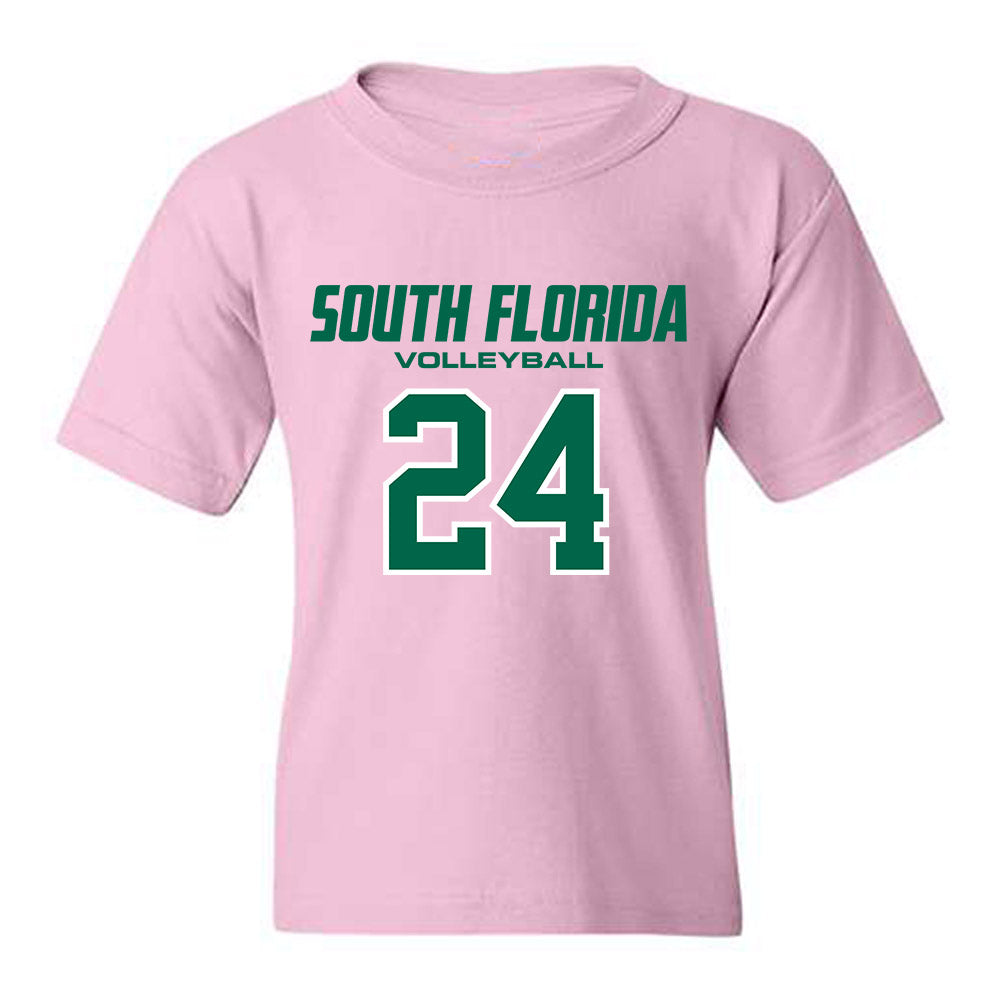 USF - NCAA Women's Volleyball : Jazi Vandenburgh - Youth T-Shirt-0