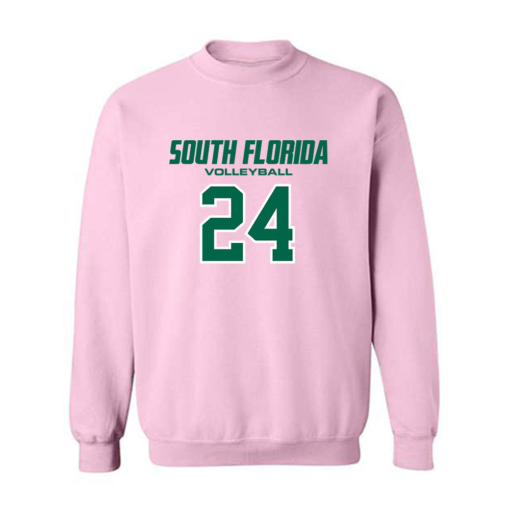 USF - NCAA Women's Volleyball : Jazi Vandenburgh - Crewneck Sweatshirt-0